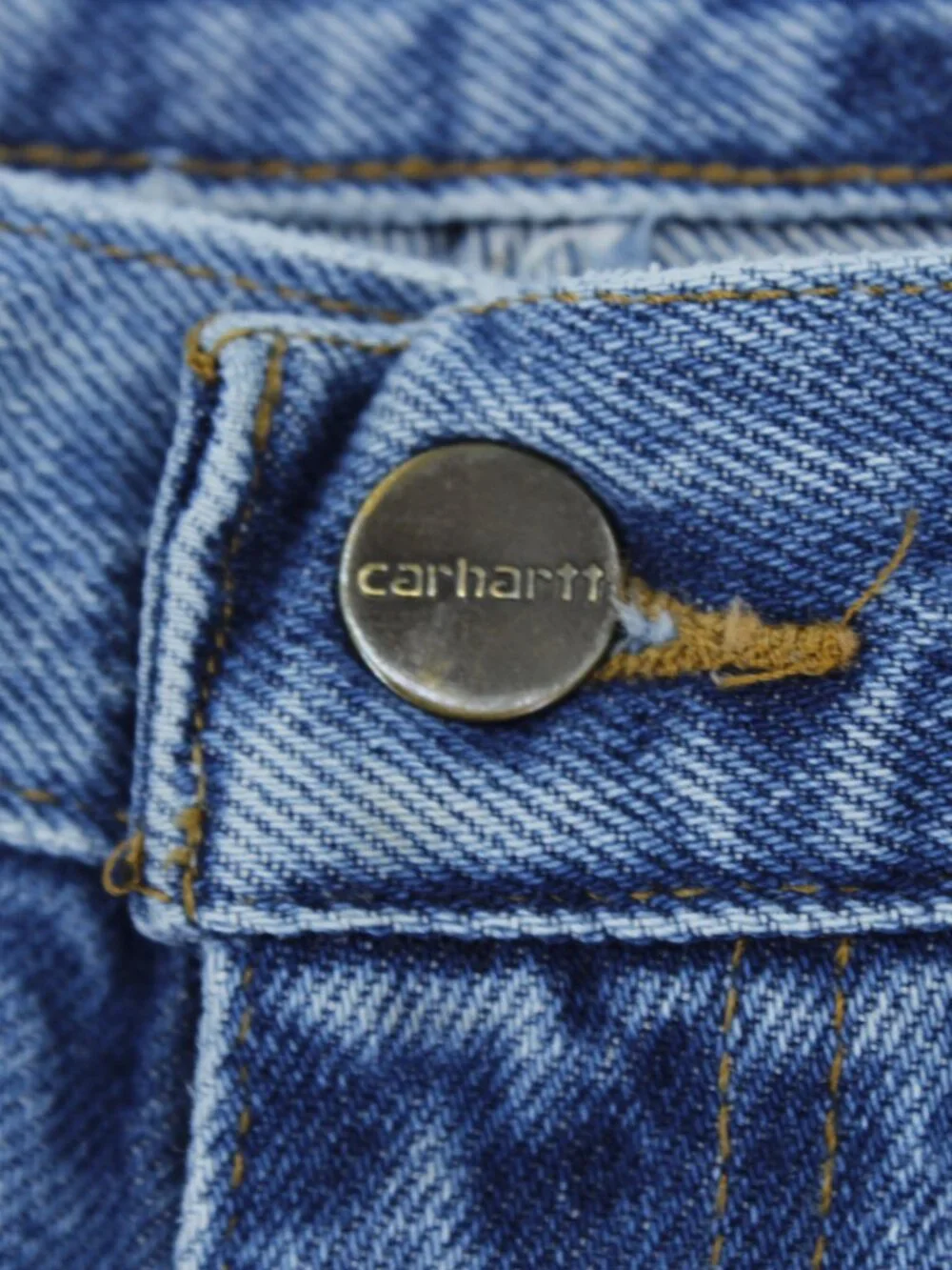 Vintage Carhartt Classic Relaxed Fit Straight Leg Jeans‎ - Blue Denim - Size W36